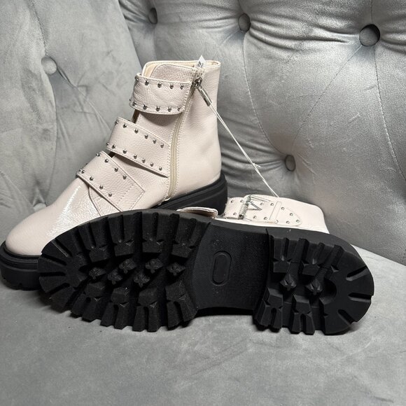 Steven by Steve Madden Alaine Studded Lug Sole Boots – Women’s Size 8.5 - Picture 9 of 11